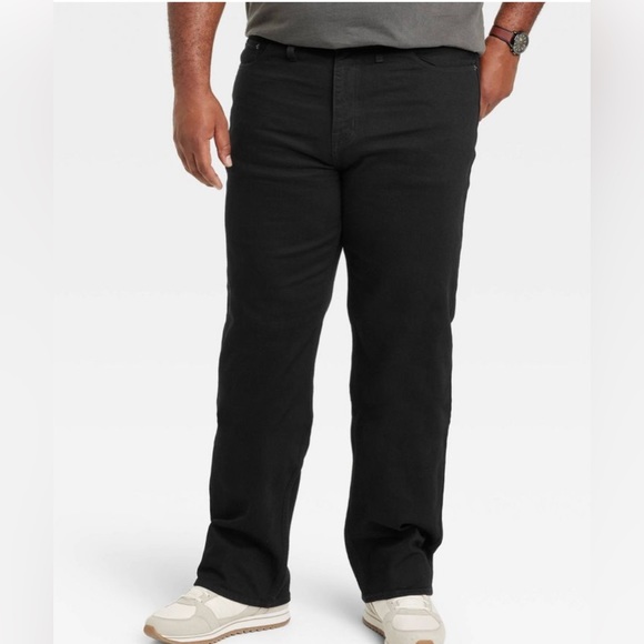 **CLEARANCE** GOODFELLOW & CO - Men’s Big & Tall Straight Fit Jeans. - Picture 3 of 6